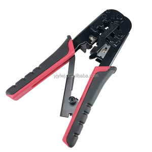 <span class=keywords><strong>Pince</strong></span> à sertir réseau à cliquet double fonction N568R de qualité professionnelle pour usage domestique, sans effort, pour connecteurs RJ45, 6P8P - Product Image 2