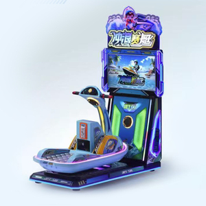 آلة سباق لعبة ركوب الأمواج ثلاثية الأبعاد لشخص واحد واقفة مع دعم اللغة اليابانية لتسلية الأطفال - Product Image 6