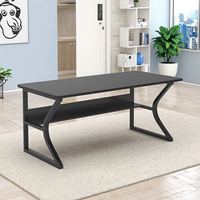 Table de jeu moderne en bois pour ordinateur de bureau, travail, chambre, étude, usage commercial, maison et hôtel, e-sport, grande taille