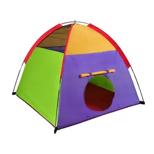 Draagbare Kindertenten Indoor Kinderen Spelen Pop-Up Kids Camping Tent Jongens Meisjes Speelgoed Spelen Huizen Gigantische Feest Buitentent Voor Kind