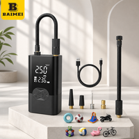 Pompe à air électrique BAIMEI, gonfleur portable à piles pour vélos, ballons, articles gonflables, voitures, vente en gros OEM