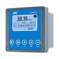 SJG-2083CS, haute plage, 0,00 %~26,00 % NaCl, pH-mètre professionnel pour l'acide NaOH, utilisé pour les eaux usées, système de surveillance de la qualité de l'eau IoT