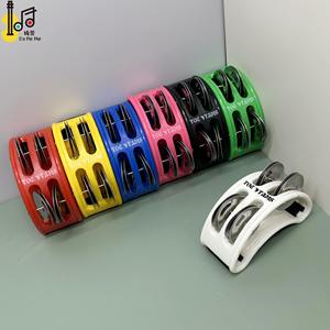 Logo personalizzato stampa del piede <span class=keywords><strong>tamburello</strong></span> la batteria tamburelli di danza a percussione per bambini e adulti festa di nozze ktv favor toy - Product Image 5