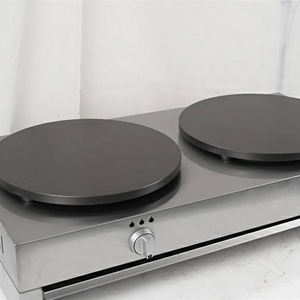 Machine à crêpes commerciale en acier inoxydable de 16 pouces, machine à crêpes au <span class=keywords><strong>gaz</strong></span>, double plaque, machine à crêpes au <span class=keywords><strong>gaz</strong></span> professionnelle - Product Image 3