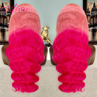 Perruque naturelle transparente HD en cheveux humains vietnamiens vierges, longue, ondulée, avec cuticules alignées, double densité, dentelle 13x4, vente en gros
