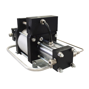 Pompe à piston pneumatique à double étage à simple action pour surpression de gaz, série OMT - Product Image 2