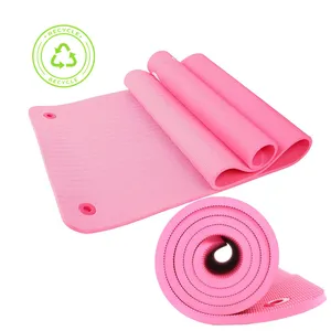 2023 Logotipo personalizado Eco amigável Tpe parede pendurado exercício rosa Yoga Mat