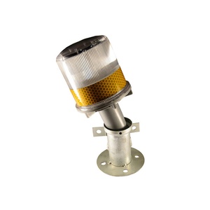 Canon lumineux haute visibilité, lampe d'avertissement de la route, support métallique, clignotant, cône - Product Image 5