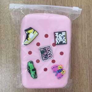 Gran oferta, bolsa de botella de agua de silicona de grado alimenticio, 5 abalorios, bolsa de almacenamiento DIY con taza Ice Bully para accesorios de vaso Stanley - Product Image 4