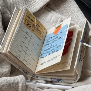 Album de poème de collage de papyrus de plante Locata népalais fait à la main couverture rigide de taille A5 avec reliure thermique journal de grande valeur - Product Image 5