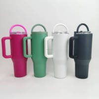 Thermos à double paroi en acier inoxydable 18/8 de 1200 ml avec poignée, personnalisable avec logo, vente en gros