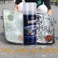 Liquide de réparation de phares de voiture Lampe de polissage éclaircissante Agent d'élimination des rayures pour outils de nettoyage