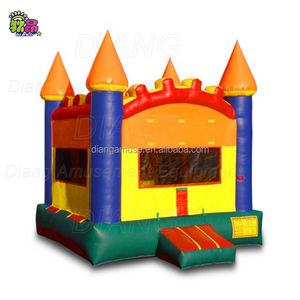 Directo <span class=keywords><strong>de</strong></span> fábrica <span class=keywords><strong>Hogwarts</strong></span> Castle Little Tikes Bounce House Venta Decoración inflable con luz LED - Product Image 4