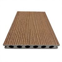 Échantillon Gratuit Nouvelle Technologie Lames de Terrasse WPC Effet Bois 3D en Relief pour Piscine et Décoration Extérieure