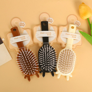 Peigne à cheveux en plastique, grande taille, en forme d'animal, avec coussin d'air massant, pour cheveux longs et bouclés, usage domestique - Product Image 1