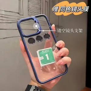 Iphone için iphone tpu + pc lüks darbeye guangzhou iphone kılıfları