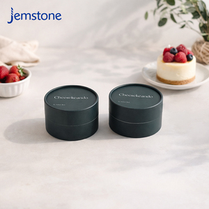 Custom Wholesale Biodegradable Oven Safe Baking Dessert Food Grade Cardboard Paper Tube <b>Packaging</b> Basque Cake Cylinder <b>Box</b> - Product Image 3