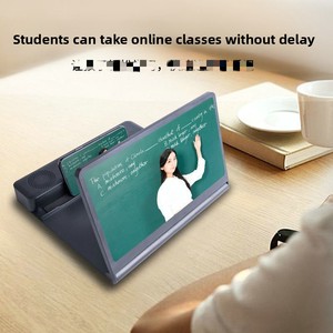 Loupe <span class=keywords><strong>d</strong></span>'<span class=keywords><strong>écran</strong></span> de téléphone Yling F12, support vidéo 3D <span class=keywords><strong>pour</strong></span> haut-parleur, lentille grossissante pliable <span class=keywords><strong>pour</strong></span> <span class=keywords><strong>tablette</strong></span>, haute <span class=keywords><strong>d</strong></span>éfinition, grand format en plastique - Product Image 3