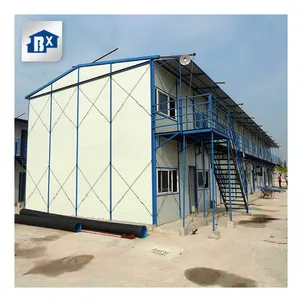 Labor camp mobile modular house cheap k type prefabricated house modular house dormitory building