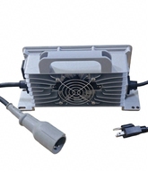 Chargeur étanche 1400W 24V 48V 60V 72V 99V 30A 25A 20A 18A 15A 12A 10A Lithium L-Ion Lifepo4 LTO Chargeur de batterie GEL plomb-acide