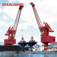 Nueva Grúa Portátil de Puerto ZEHUA Serie MQ 2026 de 100T para Muelle y Astillero