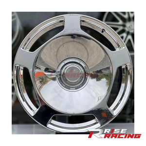Jantes RISE en aluminium forgé aviation <span class=keywords><strong>Allo</strong></span> 5x112 concaves polies pour Mercedes C E CLS S GLS GLE GLC SL SLK - Product Image 1