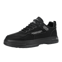 Vente en gros d'usine de chaussures de sport décontractées pour hommes semelle en caoutchouc respirante imperméable avec doublure antidérapante style de marche tendance
