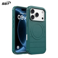 Coque de téléphone magnétique antichoc 2-en-1 PC et TPE Armor H-ShieldPro au design sportif, modèle très vendu pour iPhone 18 Pro Max