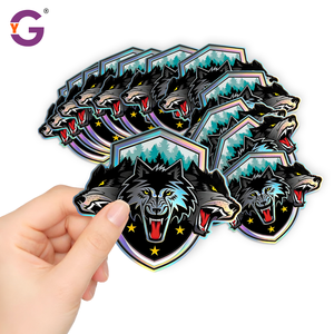 <span class=keywords><strong>Adesivi</strong></span> Olografici Personalizzati per Decorare Telefoni, Laptop, Cuffie, Stampa Logo Animale, <span class=keywords><strong>Adesivi</strong></span> <span class=keywords><strong>Decorativi</strong></span> per Club E-sports - Product Image 4