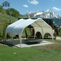 Tente d'événement extérieur 20x30m avec structure en alliage d'aluminium et toit en PVC imperméable pour mariage, fête, exposition, taille personnalisée