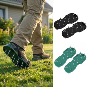 Chaussures à crampons pour jardinage et pelouse, bottes de travail réglables pour le perçage, chaussures à crampons anti-dérapantes adaptées aux travaux de tonte de pelouse - Product Image 4