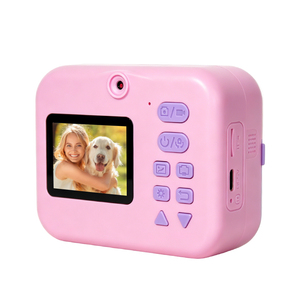 Fotocamera per Bambini da 2 Pollici IPS con <span class=keywords><strong>Stampa</strong></span> Istantanea, Doppia Lente Anteriore e Posteriore, VGA, 1200mAh, 5V Tipo C, Scatto Continuo, Fotocamera con Laccetto - Product Image 1
