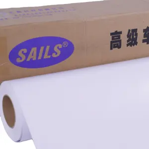 120gsm PVC tự dính Vinyl sav sticker cho quảng cáo ngoài trời phun in kỹ thuật số