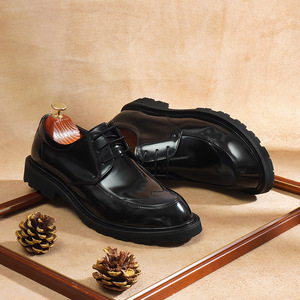 Gran Promoción 2025: Botas Chelsea Clásicas de Cuero Genuino Impermeables para Hombre, Estilo Británico de Caña Alta, Brillantes y Elegantes - Product Image 2