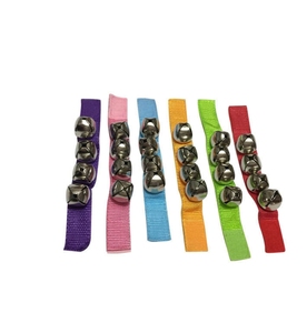 Accesorios Musicales para Niños con Campana de Cintura, Pulseras y Tobilleras - Material de Tela, Empaquetado en Bolsa de Malla - Product Image 6
