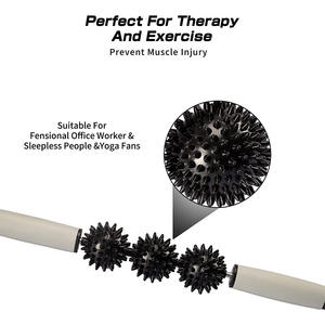 Set di rulli in schiuma per colonna di Yoga a mezzaluna Eva bastoncino da <span class=keywords><strong>massaggio</strong></span> riccio con <span class=keywords><strong>Fascia</strong></span> <span class=keywords><strong>plantare</strong></span> palla Pilates <span class=keywords><strong>Fascia</strong></span> di resistenza all'anca - Product Image 3