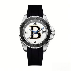 Reloj de Hombre de Acero Inoxidable 316L con Movimiento Japonés, Personalizado OEM ODM, Nuevo, de Lujo, con Correa de Silicona y Fecha - Product Image 4