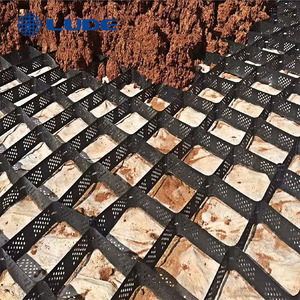 Đường thương hiệu HDPE geocell giữ lại tường Dirt Locker cảnh quan paddock lưới Mat mật độ cao polyethylene geocells - Product Image 4