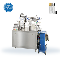 Machine de remplissage et de bouchage de parfum liquide entièrement automatique, ligne d'embouteillage de flacons échantillons de 10 à 100 ml