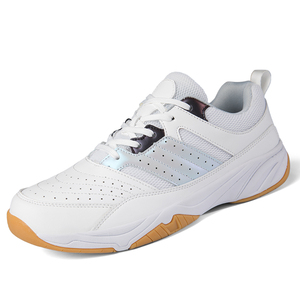 Nouvel arrivage <span class=keywords><strong>de</strong></span> chaussures <span class=keywords><strong>de</strong></span> badminton d'athlétisme pour hommes et femmes, puissance légère, <span class=keywords><strong>handball</strong></span> flexible pour volley-ball, livraison prête, maille à ressort inférieure - Product Image 1