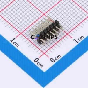 PZ1.27-UP1S-7A Pin Header Through hole Component (THT),P=1.27mm Connector 2x7P 1.27mm 1.27mm Pin Header - Product Image 1