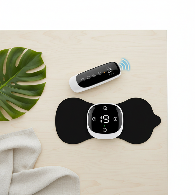 New Smart Remote-Controlled Portable Massager for Home and Travel, Effectively Relieves Body Stress