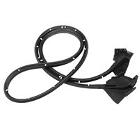 Paire de joints d'étanchéité de porte gauche et droite en caoutchouc pour Camaro Firebird Trans 70-81