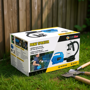 Pistolet à peinture PaintMax 650W 800ML/min HVLP, outil électrique pour le jardinage à domicile - Product Image 2
