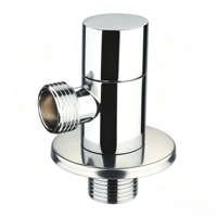 Adaptateur de robinet d'angle en laiton, connecteur de robinet d'angle moderne
