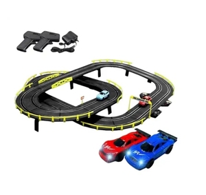 Ensembles <span class=keywords><strong>de</strong></span> jouets <span class=keywords><strong>de</strong></span> <span class=keywords><strong>piste</strong></span> <span class=keywords><strong>de</strong></span> <span class=keywords><strong>course</strong></span> <span class=keywords><strong>de</strong></span> <span class=keywords><strong>voiture</strong></span> <span class=keywords><strong>de</strong></span> fente, <span class=keywords><strong>piste</strong></span> <span class=keywords><strong>de</strong></span> <span class=keywords><strong>voiture</strong></span> <span class=keywords><strong>de</strong></span> <span class=keywords><strong>course</strong></span> électrique pour garçons et enfants, double jeu <span class=keywords><strong>de</strong></span> <span class=keywords><strong>course</strong></span> compteur <span class=keywords><strong>de</strong></span> <span class=keywords><strong>tour</strong></span> <span class=keywords><strong>piste</strong></span> circulaire cadeaux jouets - Product Image 1