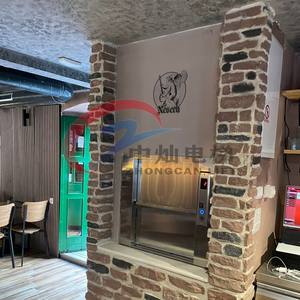 Elektrische binnen- en buitenlift voor kleine keukens, fabrieks prijs, 100kg 200kg, kleine keukenlift voor eten bezorgen in restaurants - Product Image 4