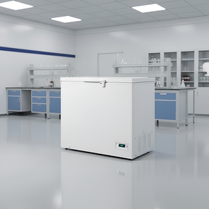 Congélateur ultra basse température 368L -40°C ℃   Équipement de réfrigération de laboratoire, congélateur horizontal et dispositif de banque de sang médicale - Product Image 1