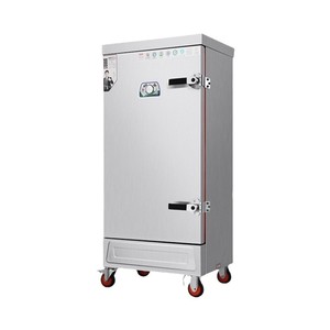 Armoire à vapeur électrique commerciale <span class=keywords><strong>Yu</strong></span> <span class=keywords><strong>Wang</strong></span> en acier inoxydable, 12 plateaux, cuiseur vapeur simple/double porte pour riz, pains vapeur, cantine - Product Image 5