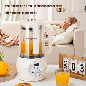 Mélangeur électrique intelligent Robot culinaire multifonctionnel Mélangeur de lait de soja <span class=keywords><strong>avec</strong></span> lames en acier inoxydable Mélangeur de 1,5 l pour la maison - Product Image 3